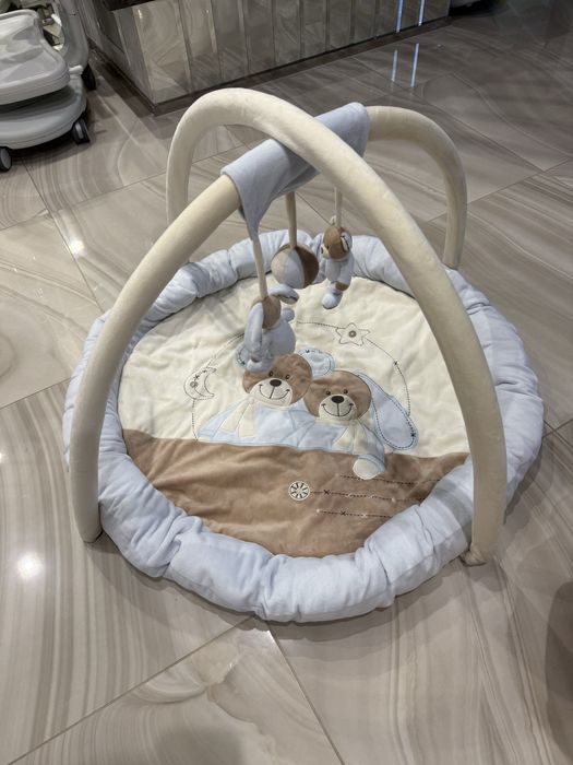 Розвиваючий килимок Nicotoy (Simba) Бельгія — Плюшевий з дугами