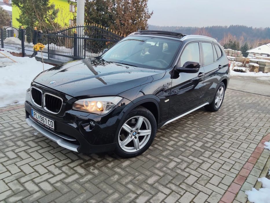 BMW X1 2011/12r " 2.0D 177PS" x-Drive " Panorama" Alu " Czarny sufit" BDB