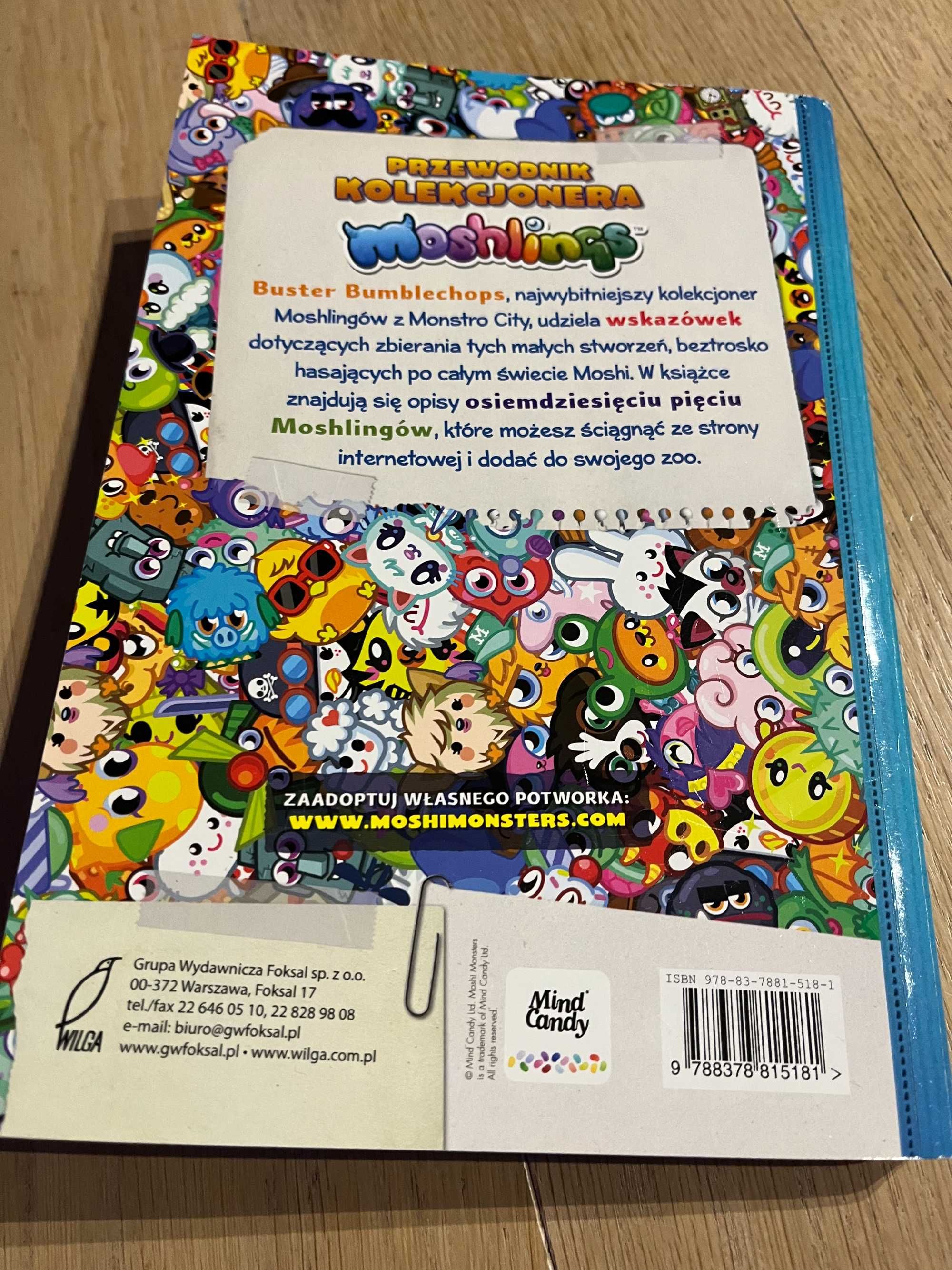 Moshi Monsters - Przewodnik Kolekcjonera Moshlings