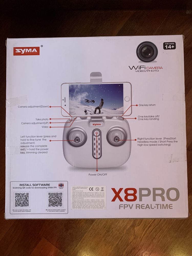 Квадрокоптер Syma X8 Pro GPS