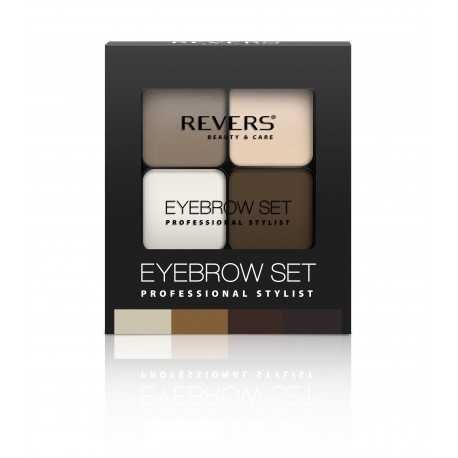 Revers EYEBROW SET STYLIST 3 Cienie brwi i WOSK 04