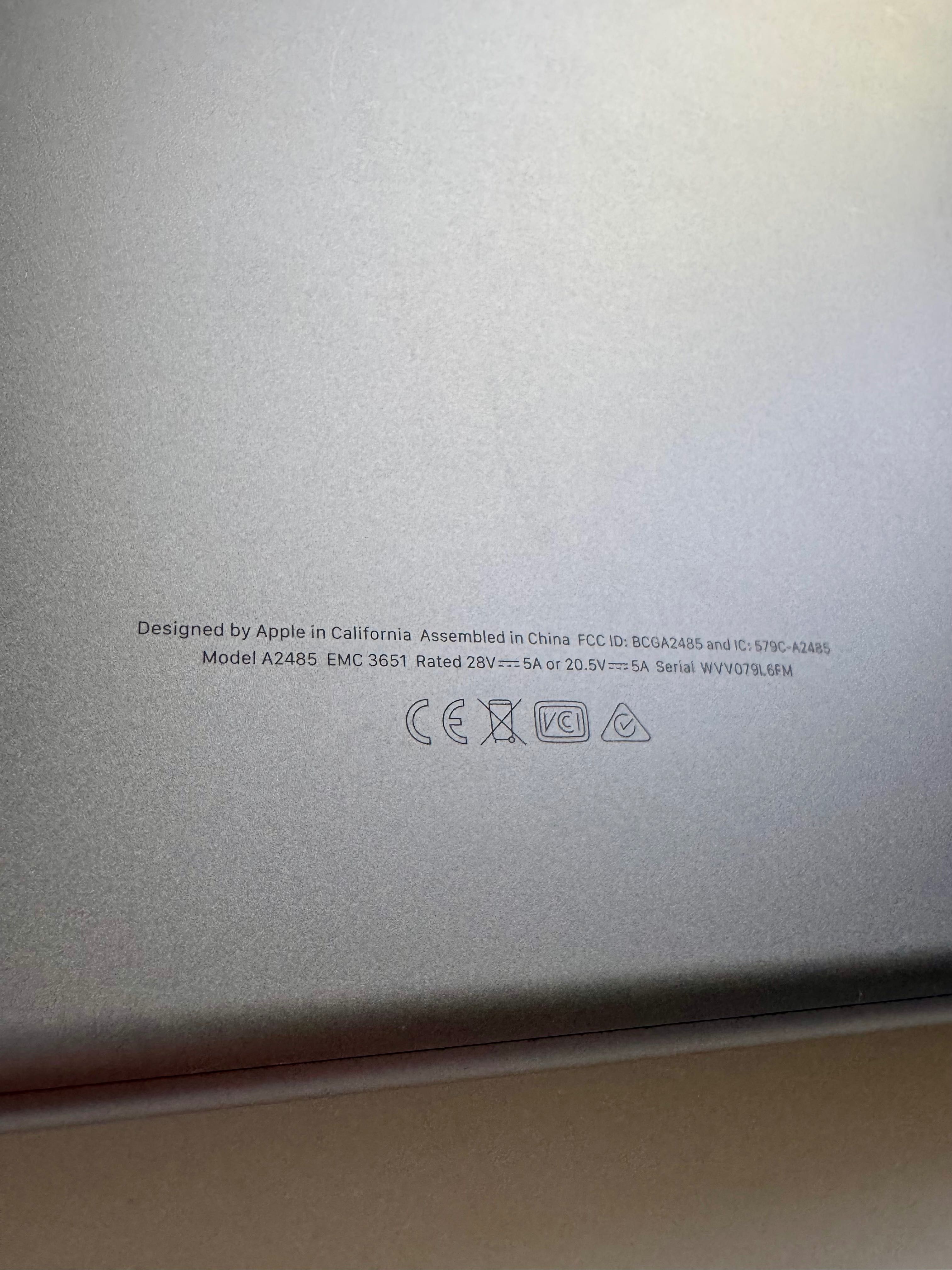 MacBook Pro 16” A2485 M1 PRO/32 GB/1T SpaceGray стан 9/10