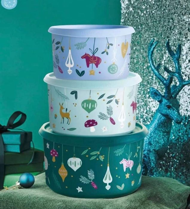Conjunto 3 pimpinelas Tupperware Promoção