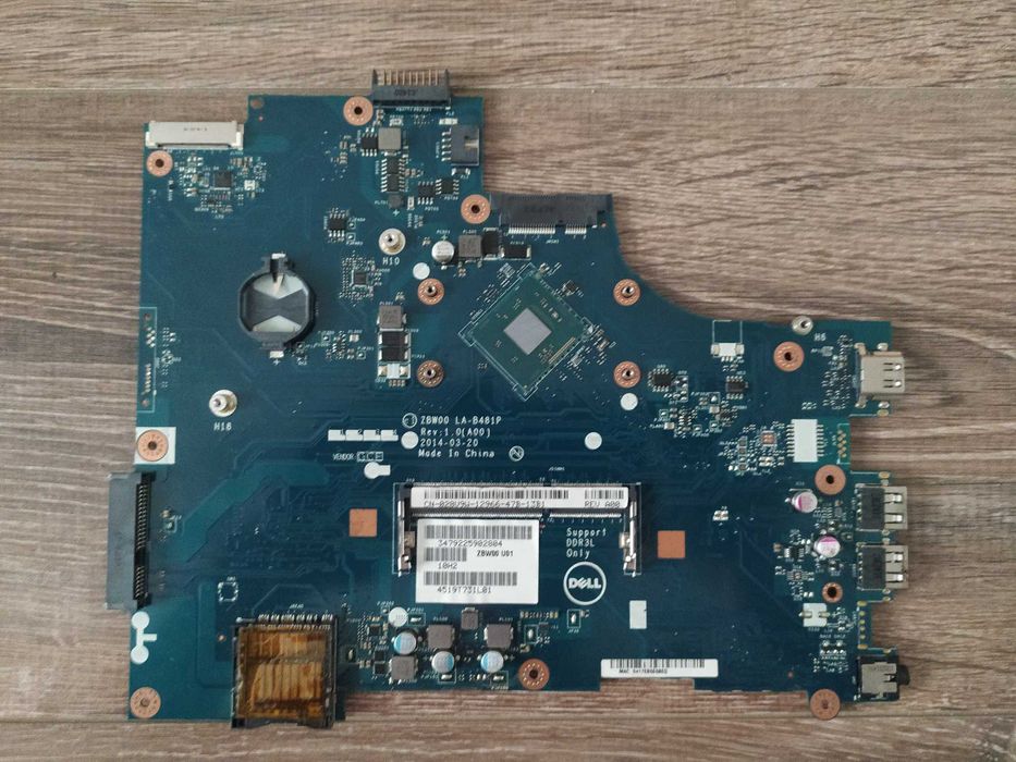 материнська плата Dell inspiron 3521