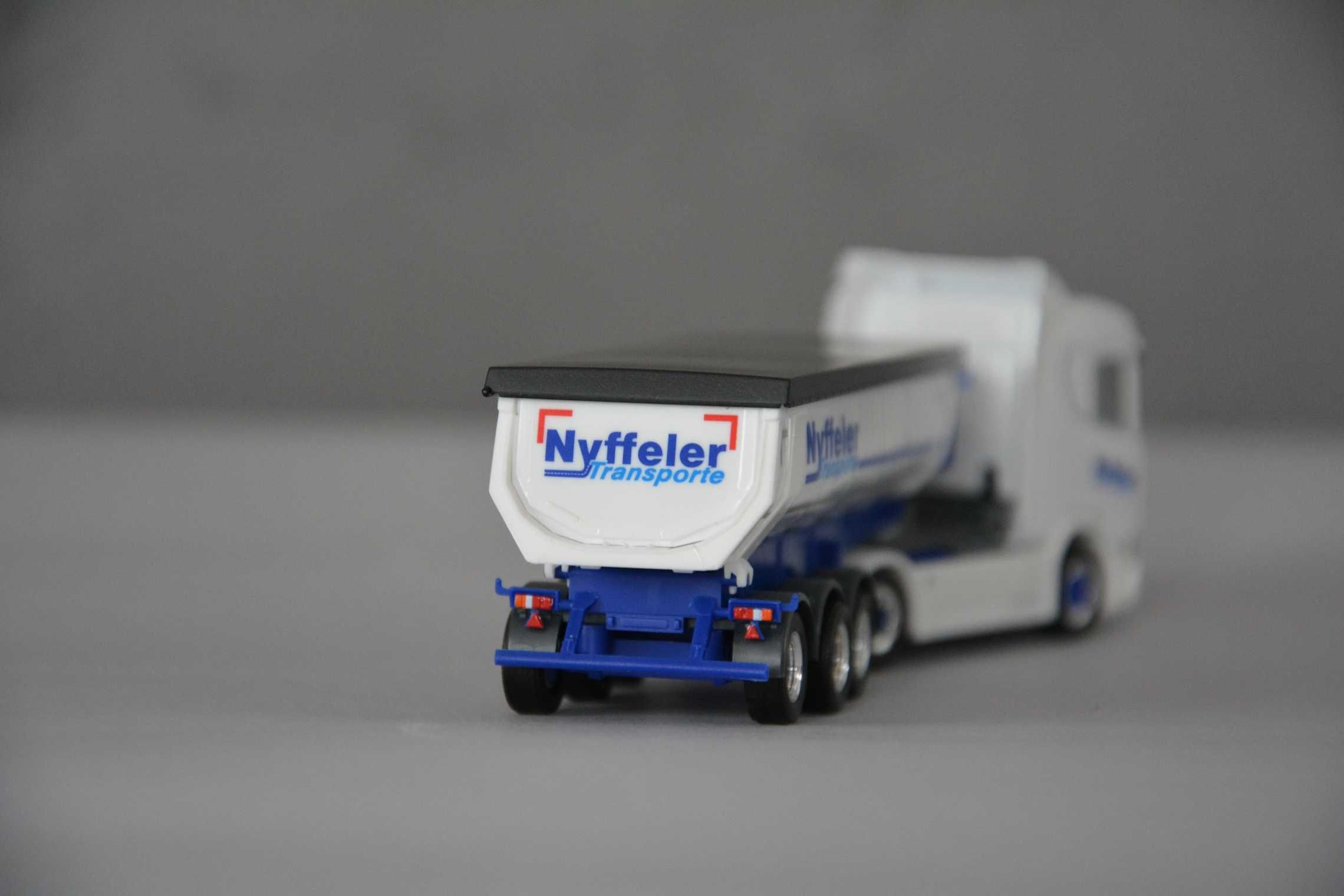 1:87 (H0) Herpa 953177 - Scania CR20 (R650 V8) Nyffeler Transporte(CH)