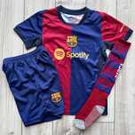 Komplet piłkarski meczowy Fc Barcelona rozmiar 134 koszulka