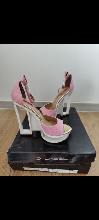 Босоножки в стиле Барби 36 р. C Label Dolce высокая платформа