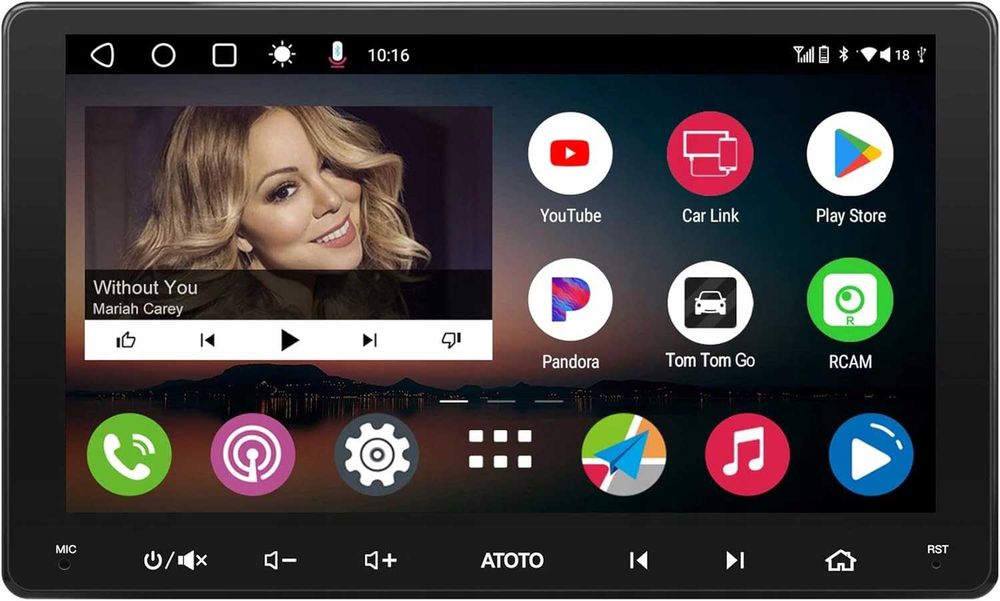 Radio ATOTO A6G2B7PF Android 7" QLED Auto CarPlay Auto