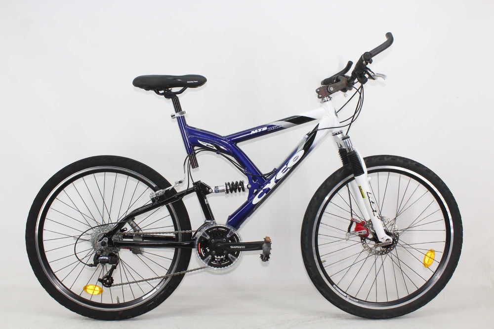 Amortyzowany aluminiowy rower CYCO koła 26 27 biegów DEORE