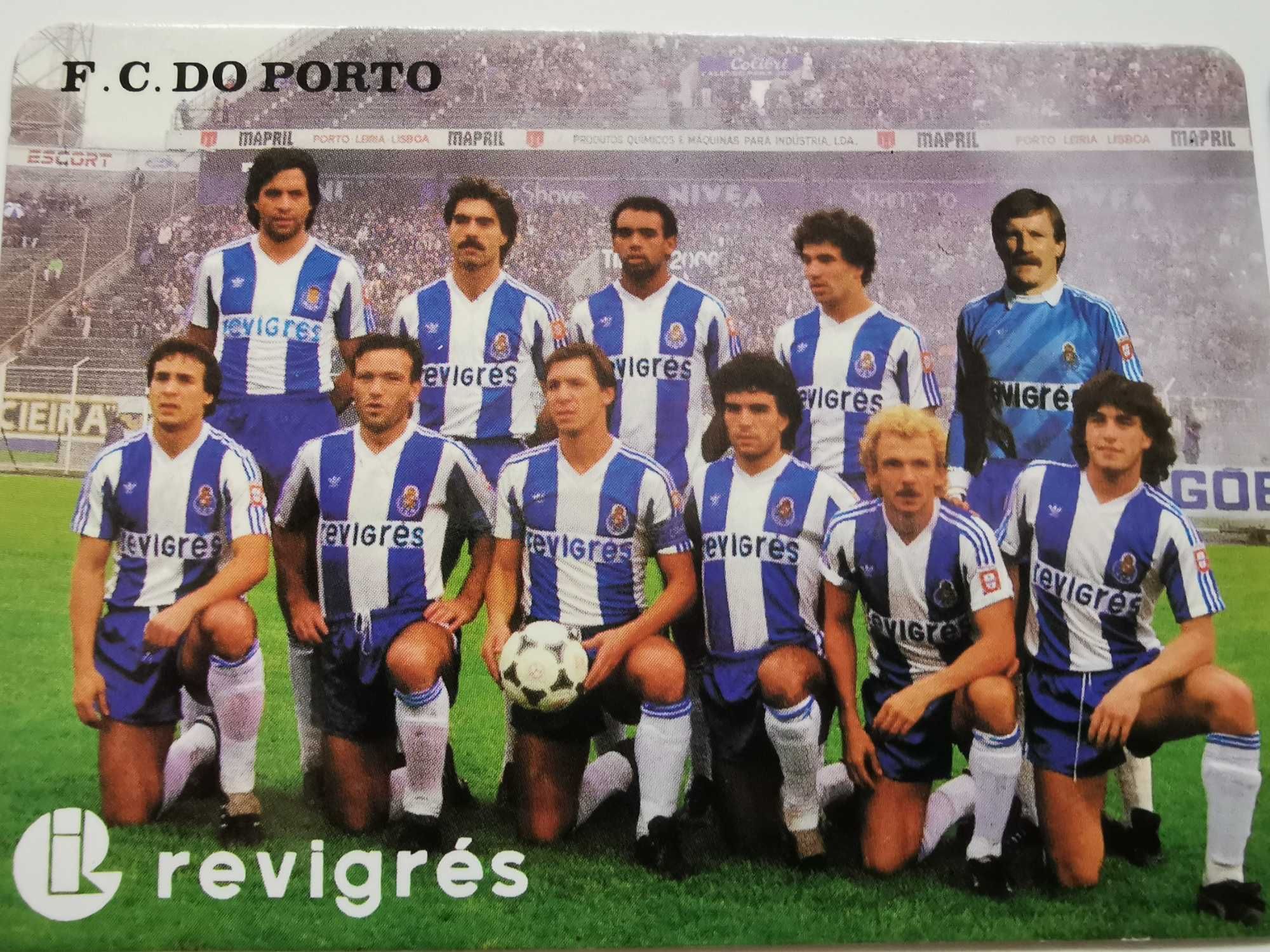 Lote de 7 calendários do FC Porto