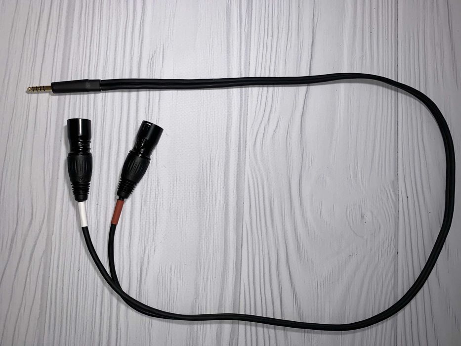 Межблочный кабель Peacock mk2 (обмен/продажа) 4.4 to xlr cable