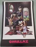 Poster Gorillaz na embalagem original