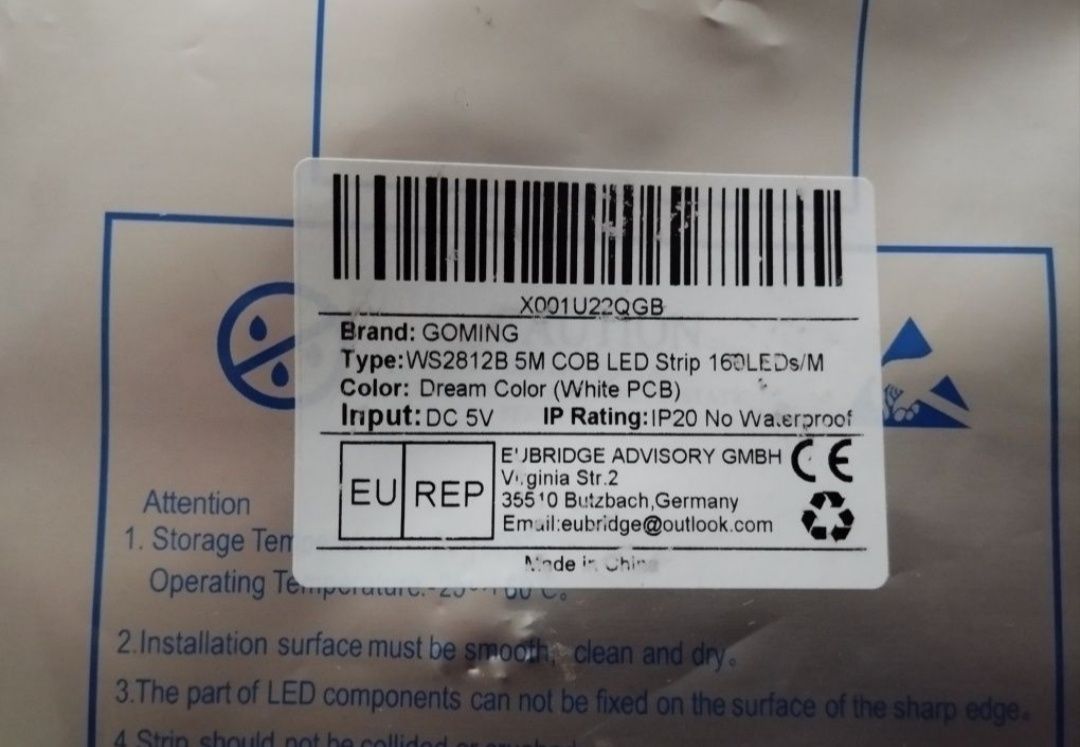 Taśma LED cob strip