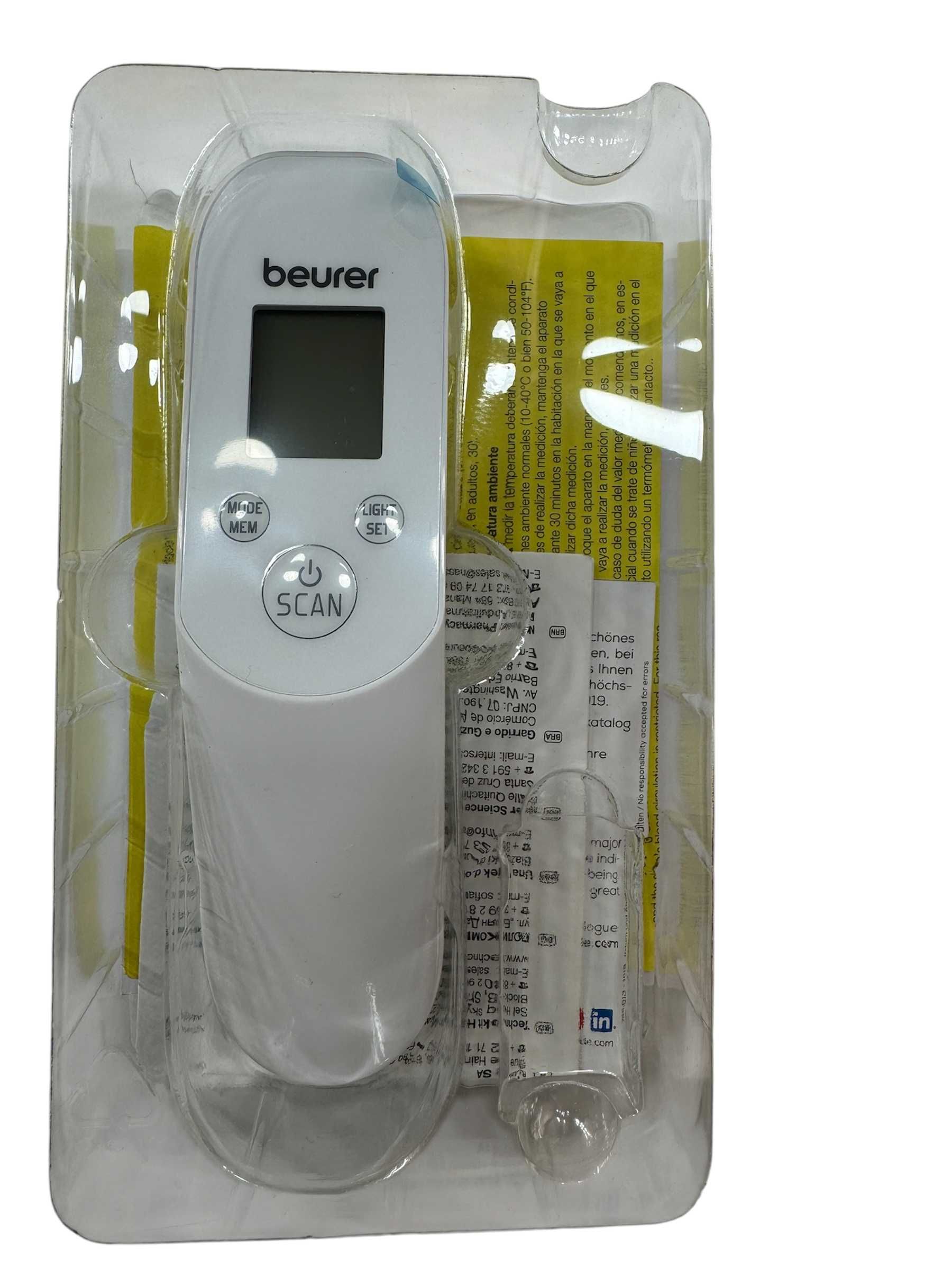 Beurer FT 85 – Bezdotykowy termometr na podczerwień