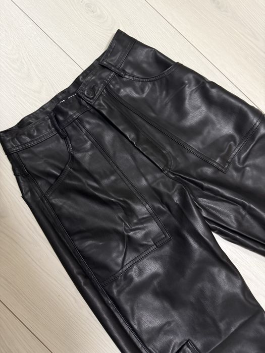 Шкіряні штани zara