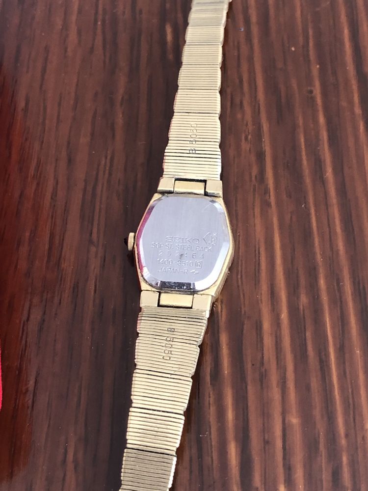 Zabytkowy zegarek damski japońskiej marki Seiko Vintage