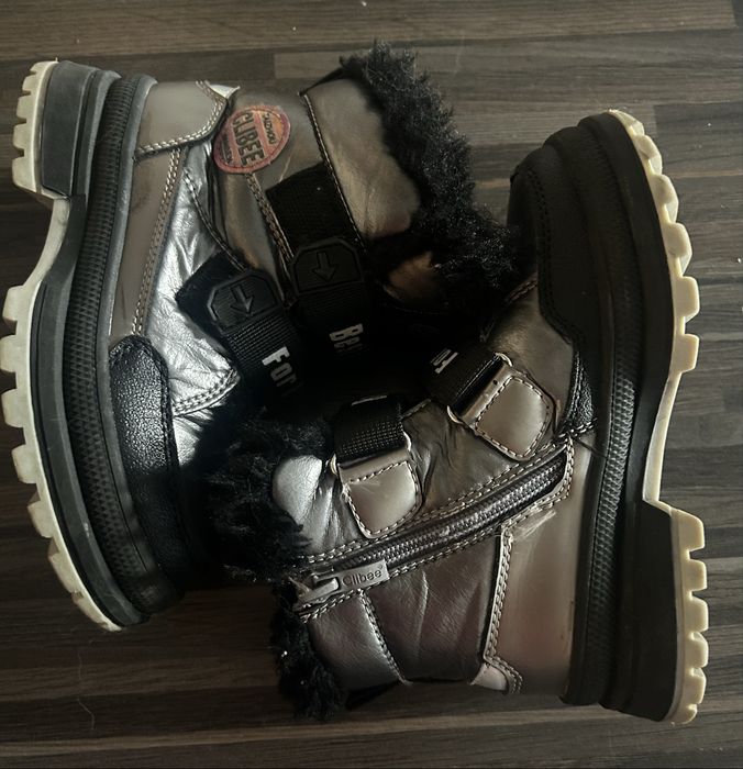 Buty zimowe dla dziewczynki Clibee futerko rozmiar 29
