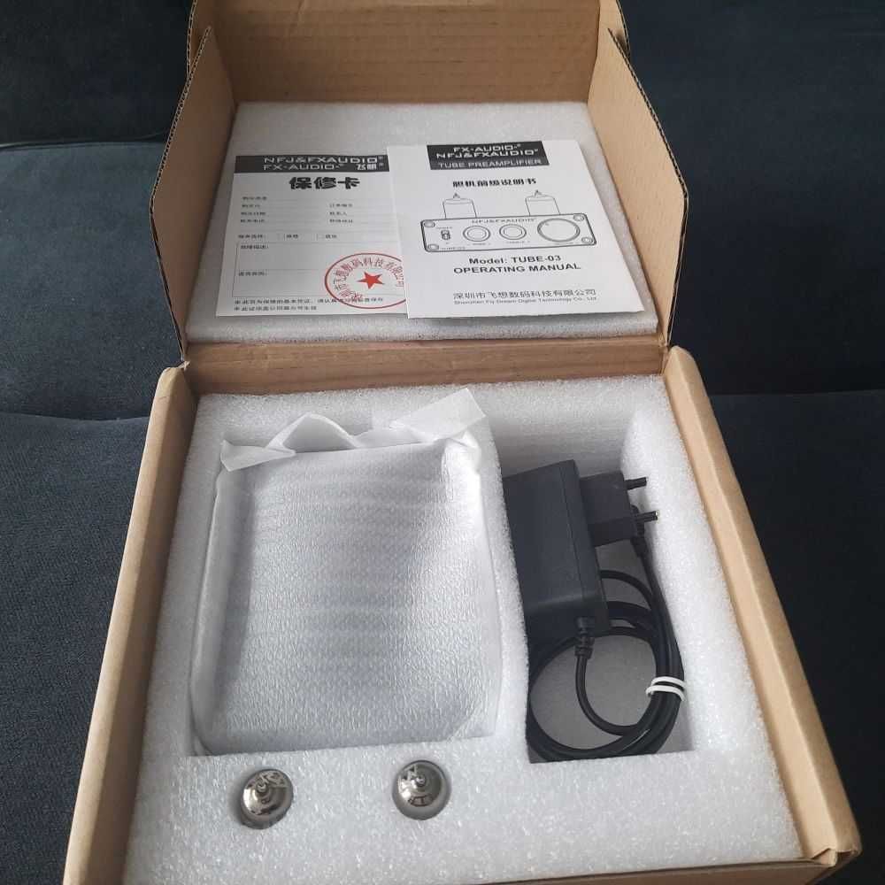 Ламповий передпідсилювач FX Audio Tube-03 + набір ламп для творчості