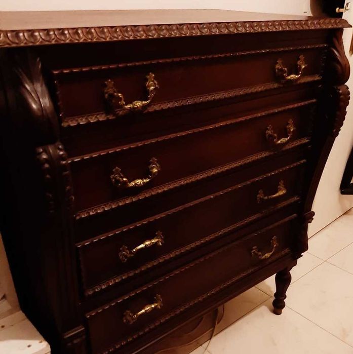 Cómoda vintage	C/ 4 gavetas