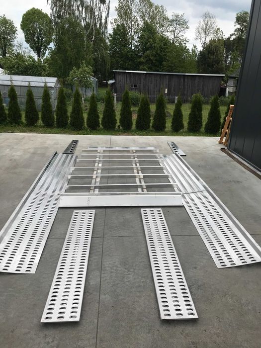Zabudowa najazd laweta -  stalowa 4.5 x 2 m - do samodzielnego montażu