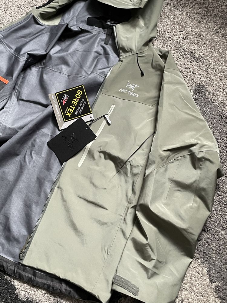 Куртка Acr’teryx Alpha Sv Green Beta Lt GORE-TEX горпкор ветровка