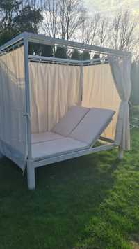 łóżko dwuosobowe ogrodowe / leżak