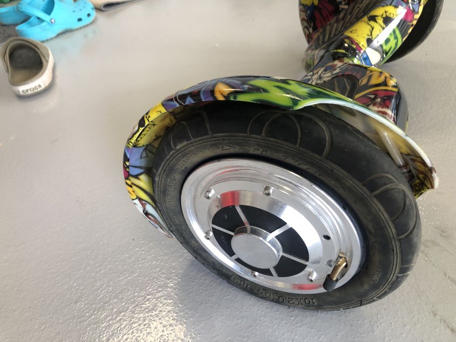 Deskorolka elektryczna duze koła.