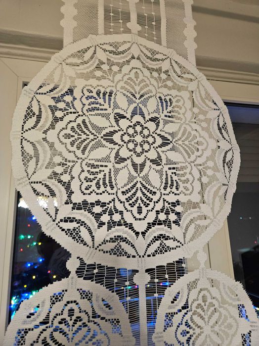 Dwa panele okienne 45 x 130 cm łapacz snów dekoracja okno 2 sztuki