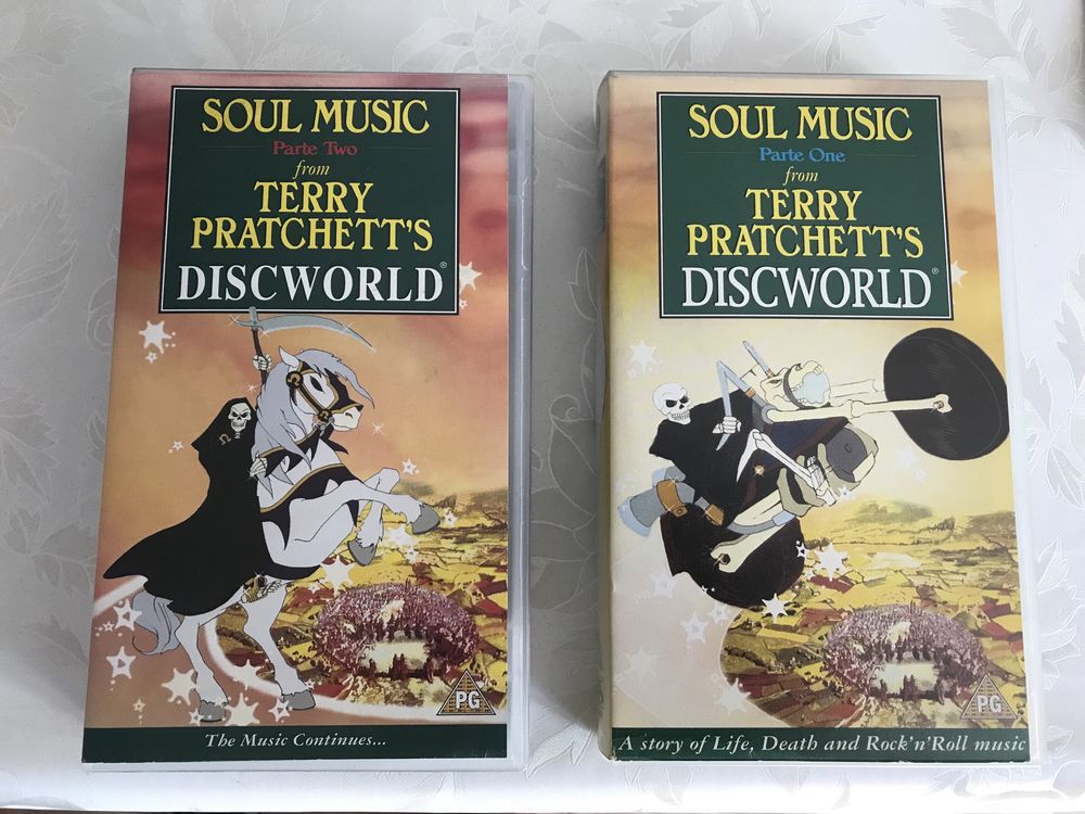 Świat Dysku DiscWorld - Soul Music - 2 kasety VHS (Terry Pratchett)