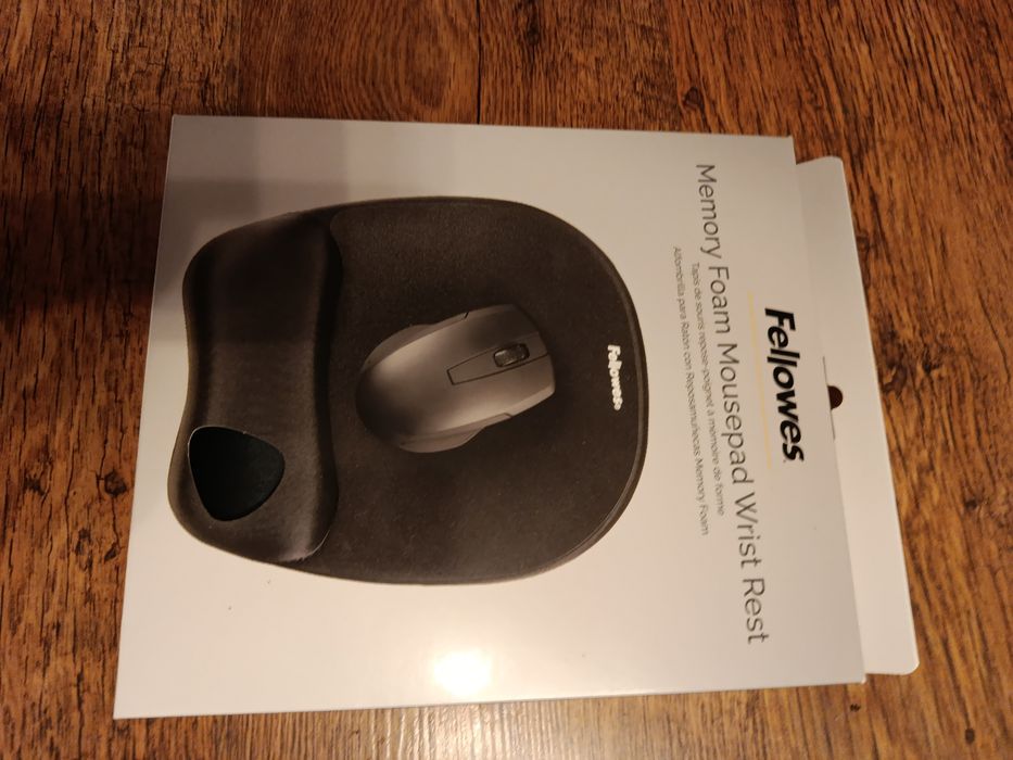 Ergonomiczna,żelowa podkładka pod mysz Fellowes