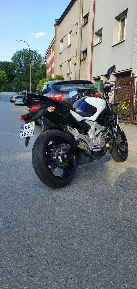 Suzuki SFV 650 gladius na kat A2 wydech ixil CBR gsr fzr