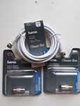Kabel antenowy z końcówkami typ F 2,5 m plus końcówki M i Ż HAMA