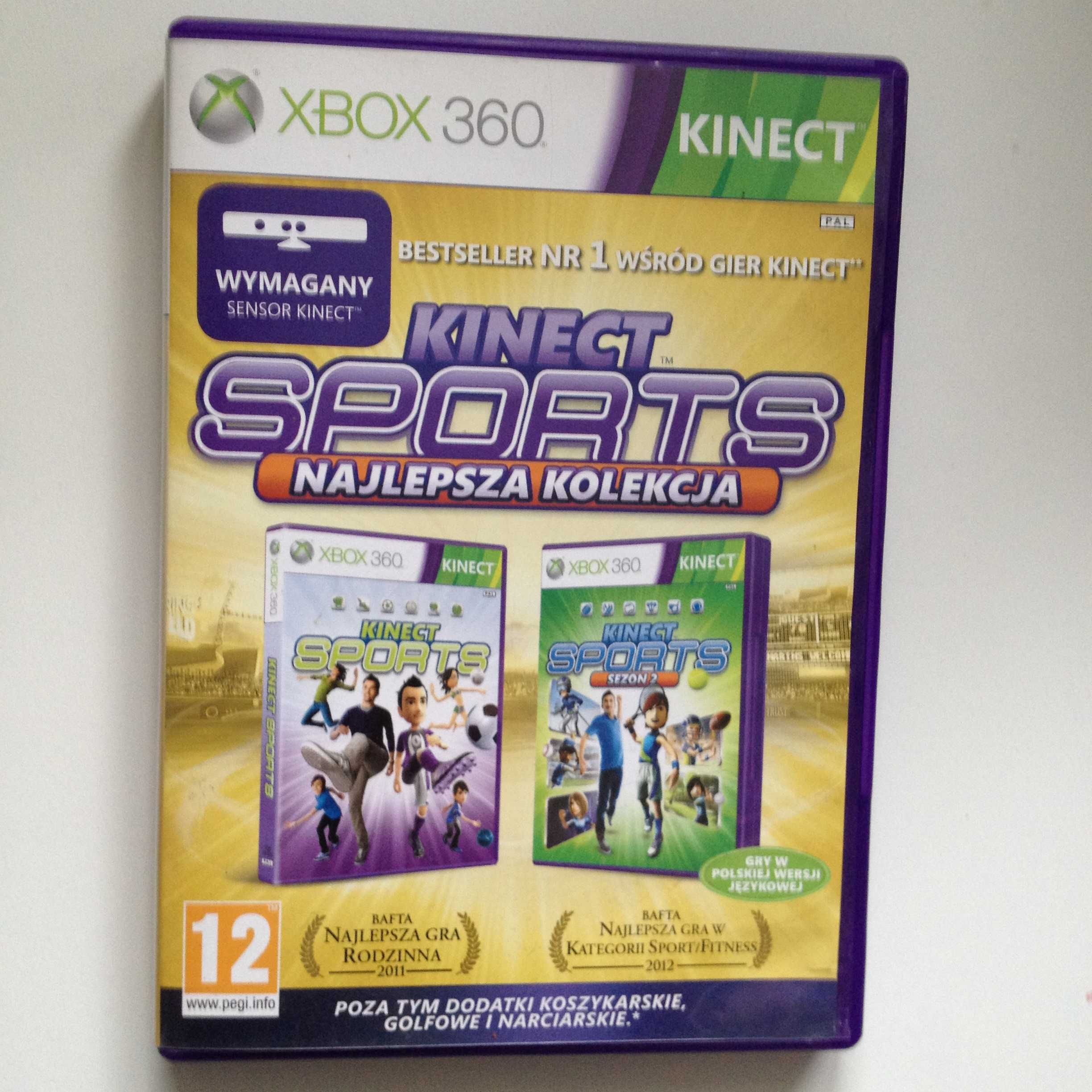 KINECT Sports Najlepsza Kolekcja X360 PL Sklep W-wa Ursynów
