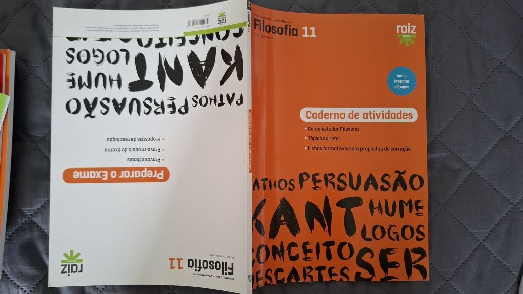 Filosofia 11⁰ Ano - Caderno de Atividades e Preparação para Exame