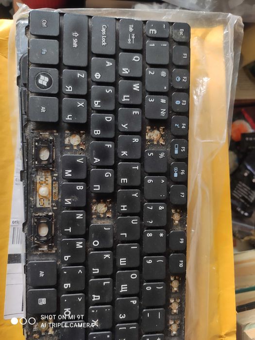 Барахол клавиатуры Acer Aspire на кнопки