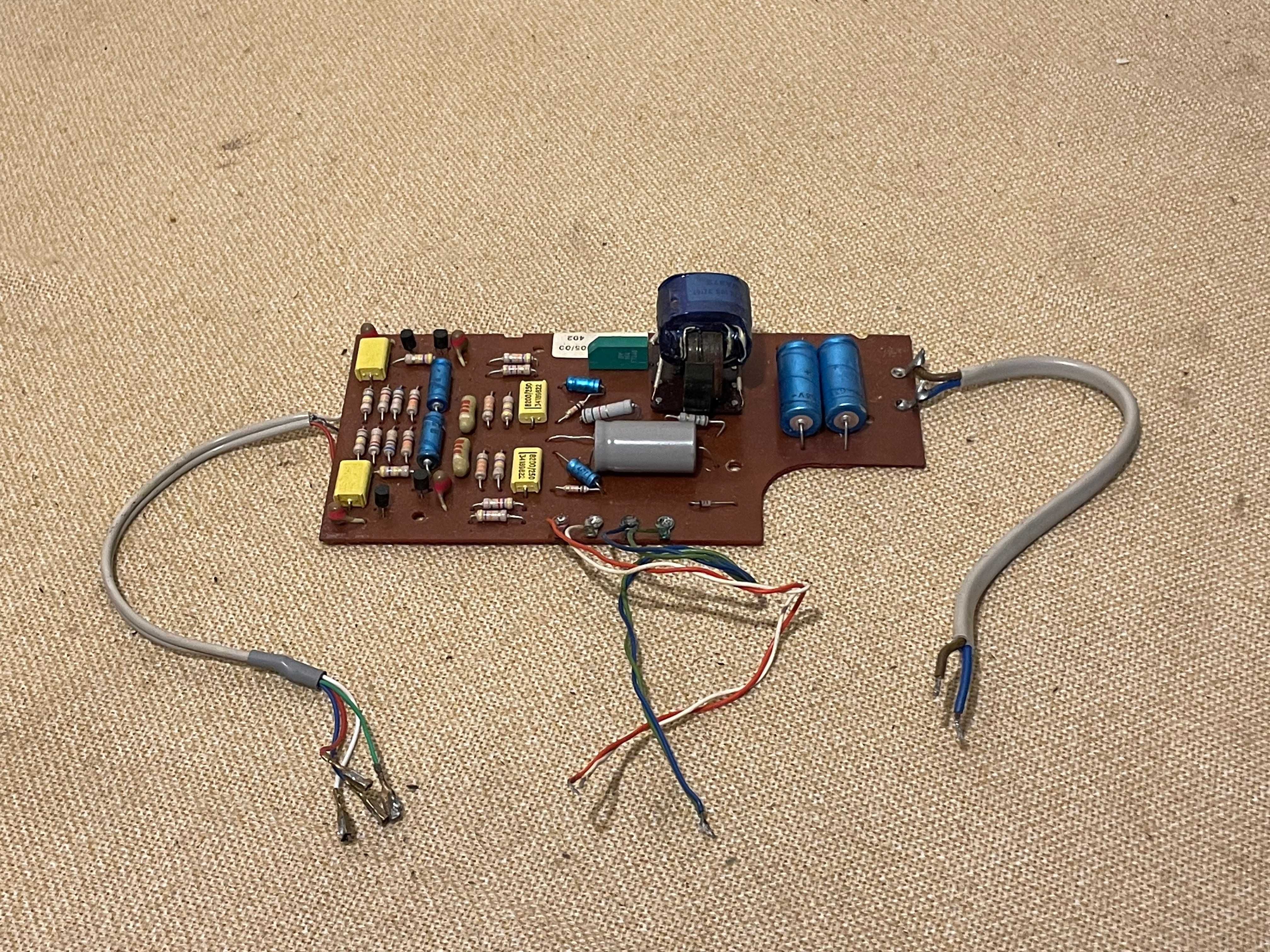 Редкий аудиофильский фонокорректор 60-х PHILIPS 22GH905
