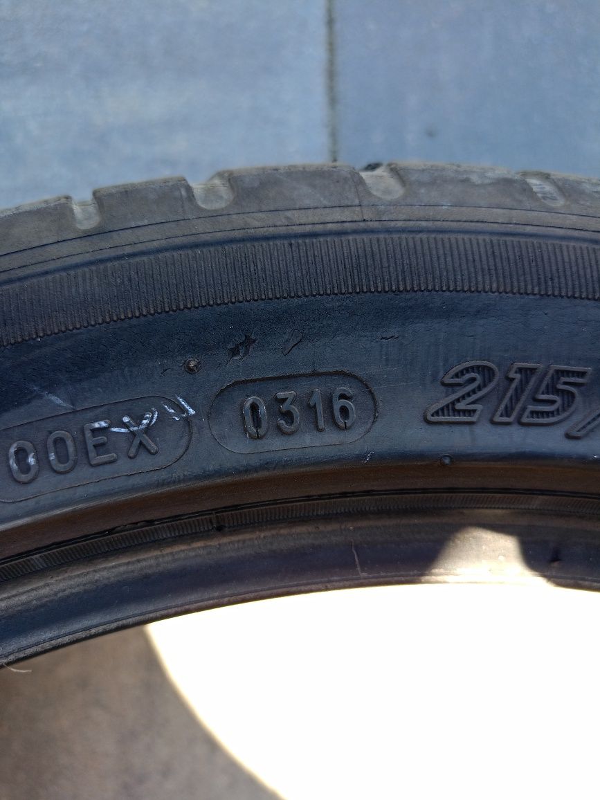 Opony letnie Michelin pilot sport 3 215/45 R 18
