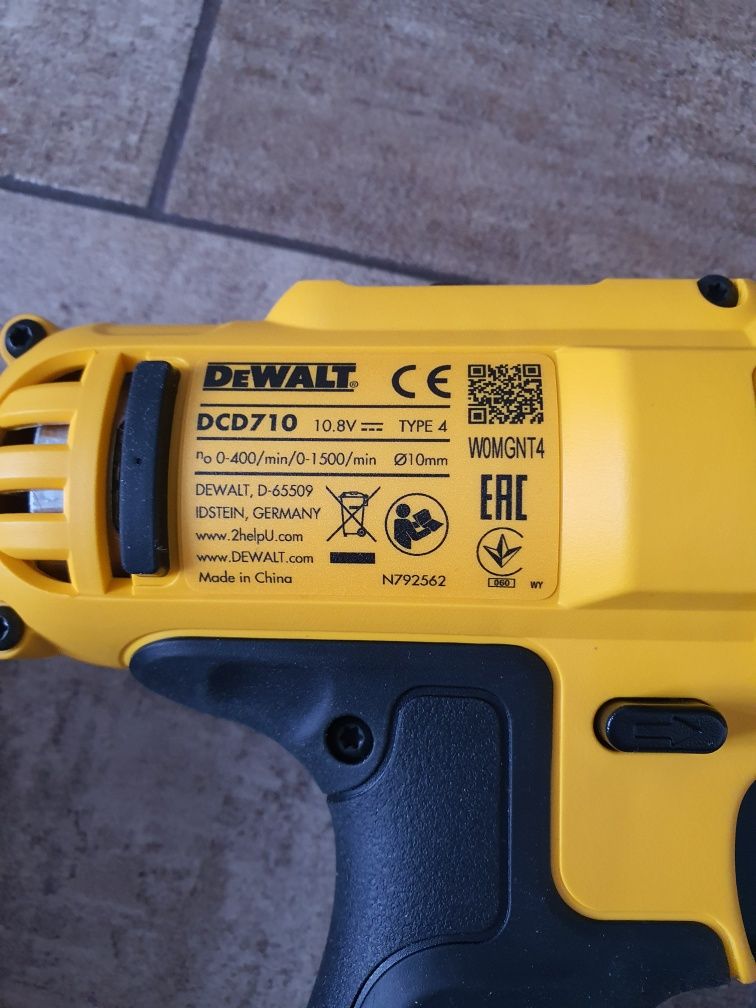 Шуруповерт, dewalt dcd 710