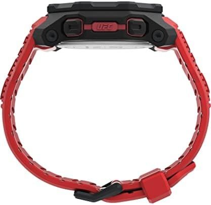 Zegarek Timex TW2V88200 Strength Knockout UFC 48 mm czerwony pasek new