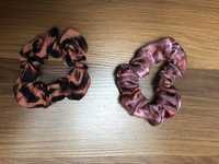 Gumki do włosów scrunchie 2 sztuki