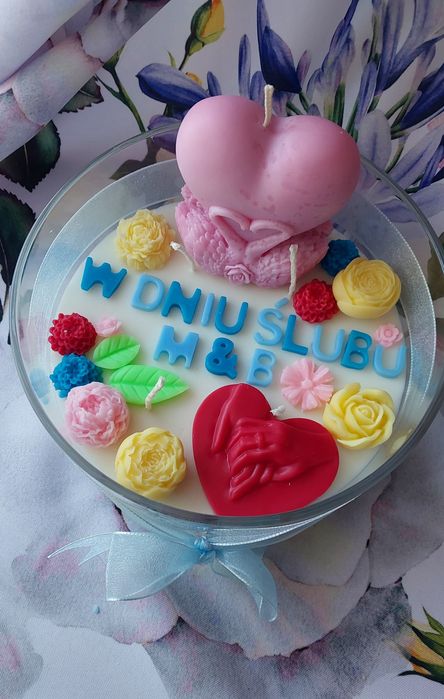 Personalozowane świece sojowe