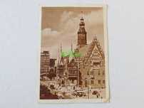 POCZTÓWKA WROCŁAW Ratusz fot. Osuchowski 1965