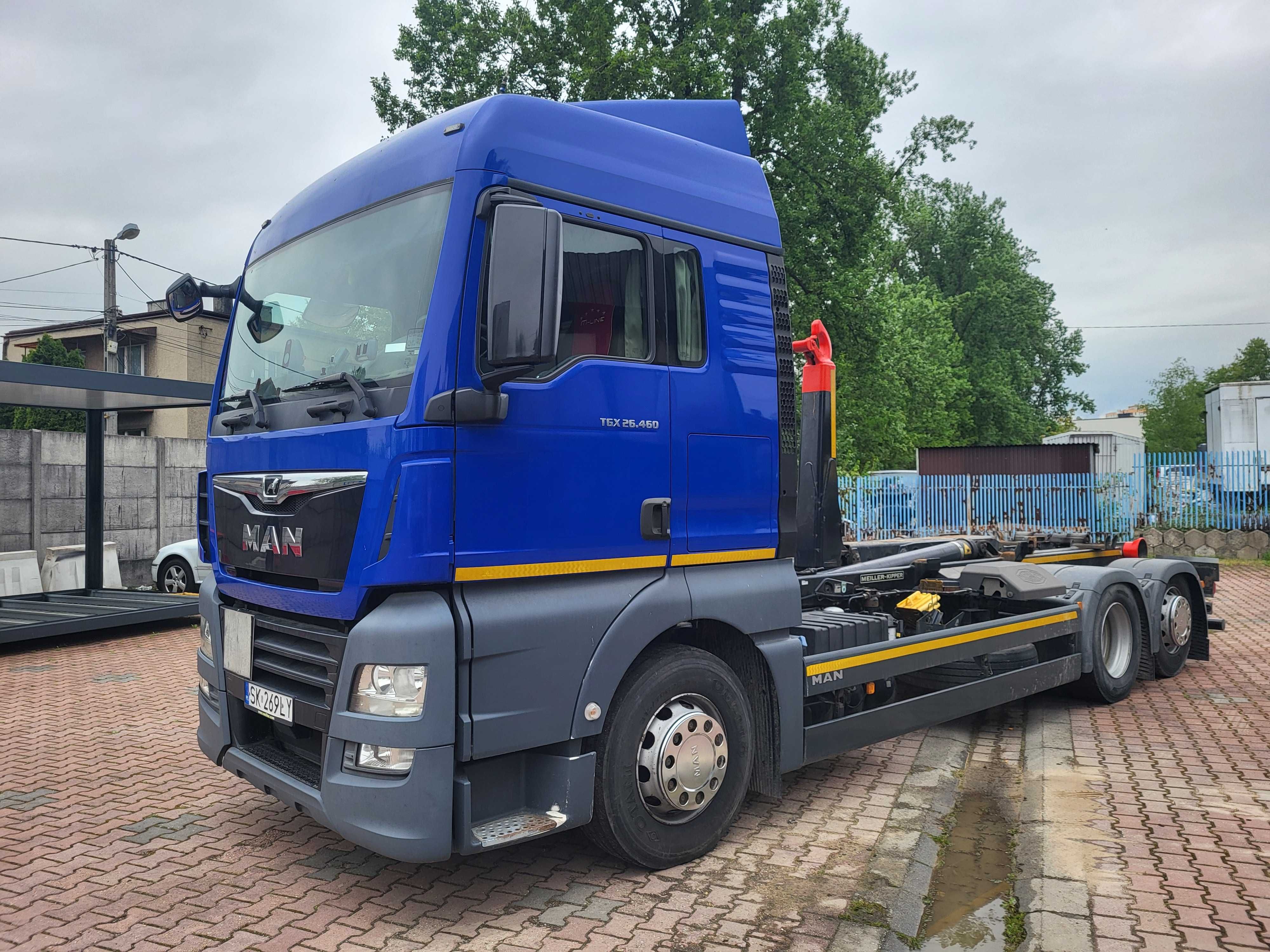 MAN TGX 460 Hakowiec Meiller 20.67 Polski Salon