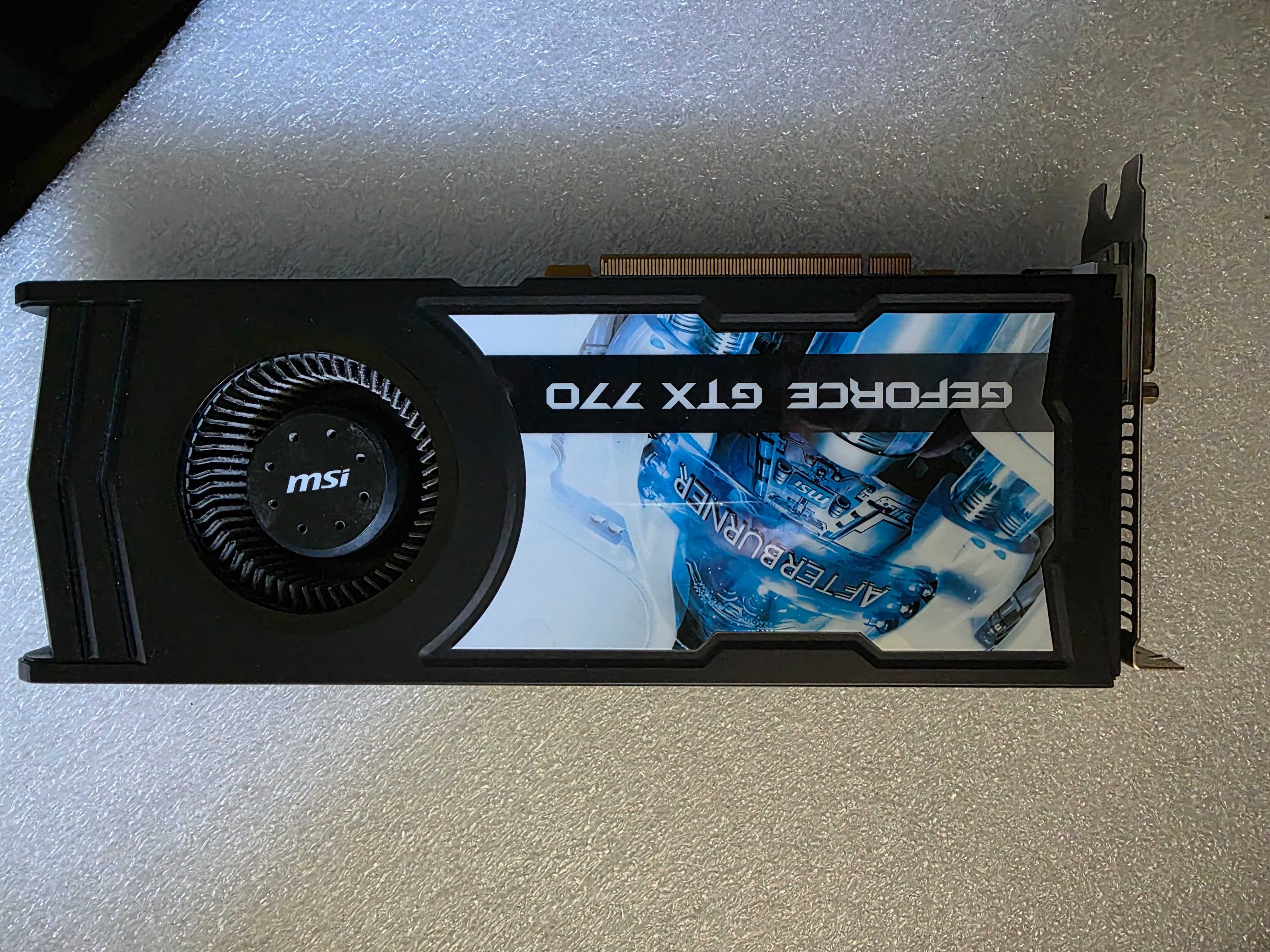 Garta graficzna MSI GeForce  GTX 770 2GB