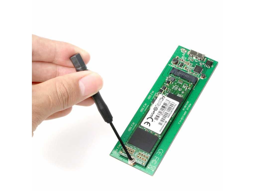 Новый карман Maiwo для M.2 SSD (NGFF) SATA - USB 3.0 (K16N black)