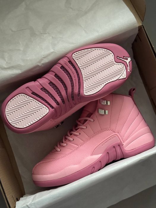 БЕЗКОШТОВНА ДОСТАВКА‼️ AIR JORDAN 12 RETRO "Pearl apinkʼʼ (Рожеві),джо