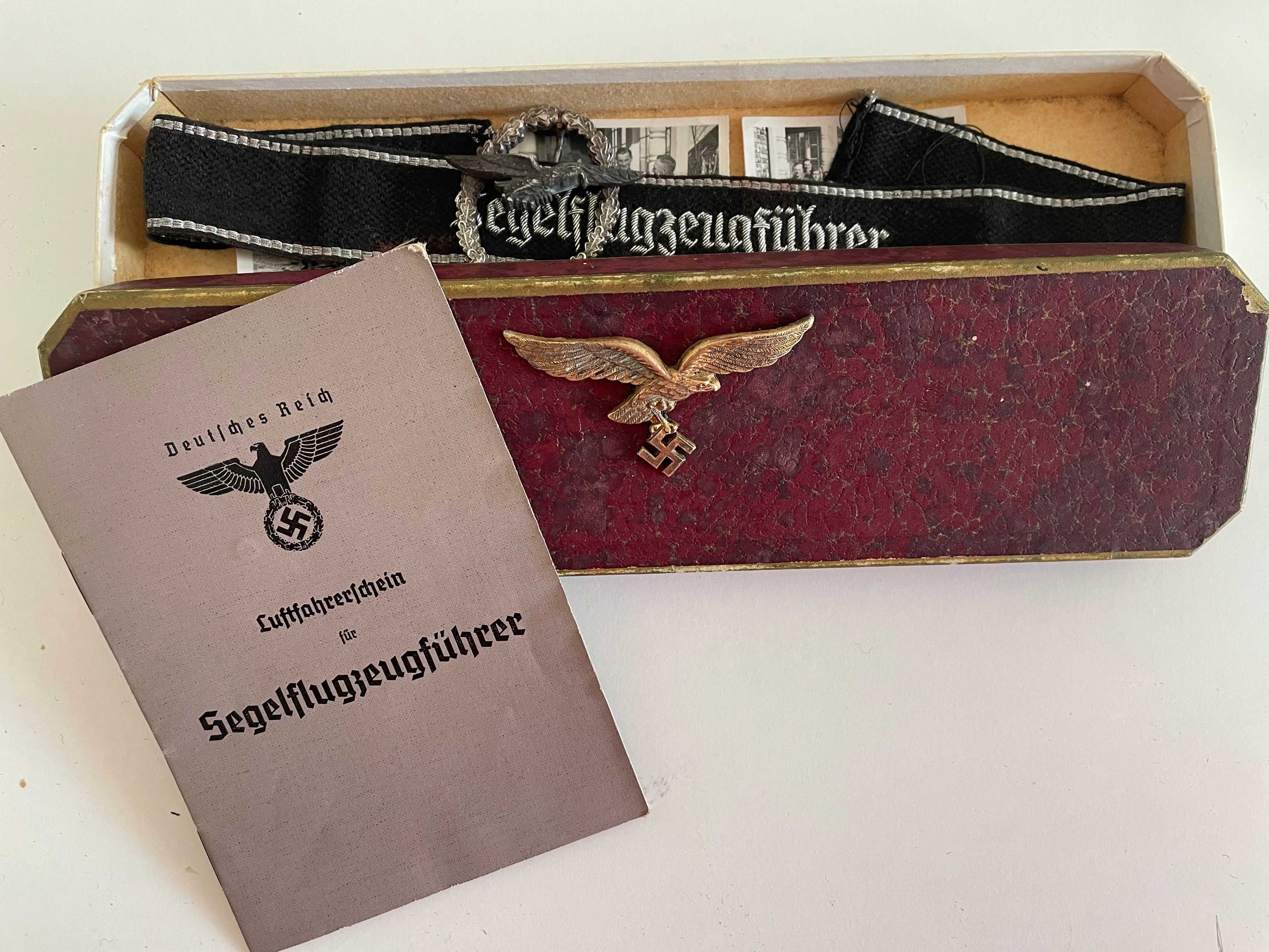 Medale i odznaki  Wehrmacht  Reich Segelflugzeuführer pilot szybowca