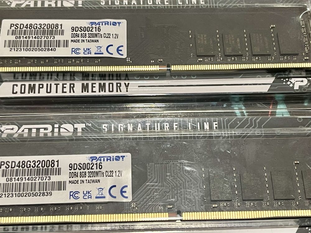 Patriot ddr4 оперативна памʼять