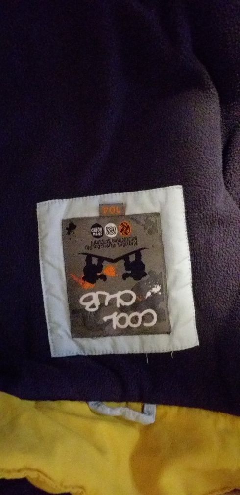 Kurtka chłopięca Cool Club , kurtka zimowa, kurtka rozm. 104 stan bard