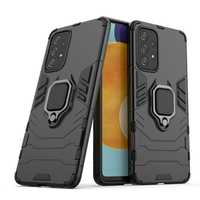Ring Armor etui + magnetyczny uchwyt Samsung Galaxy A73 czarny
